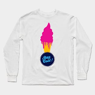 Ice Cream stay cool Long Sleeve T-Shirt